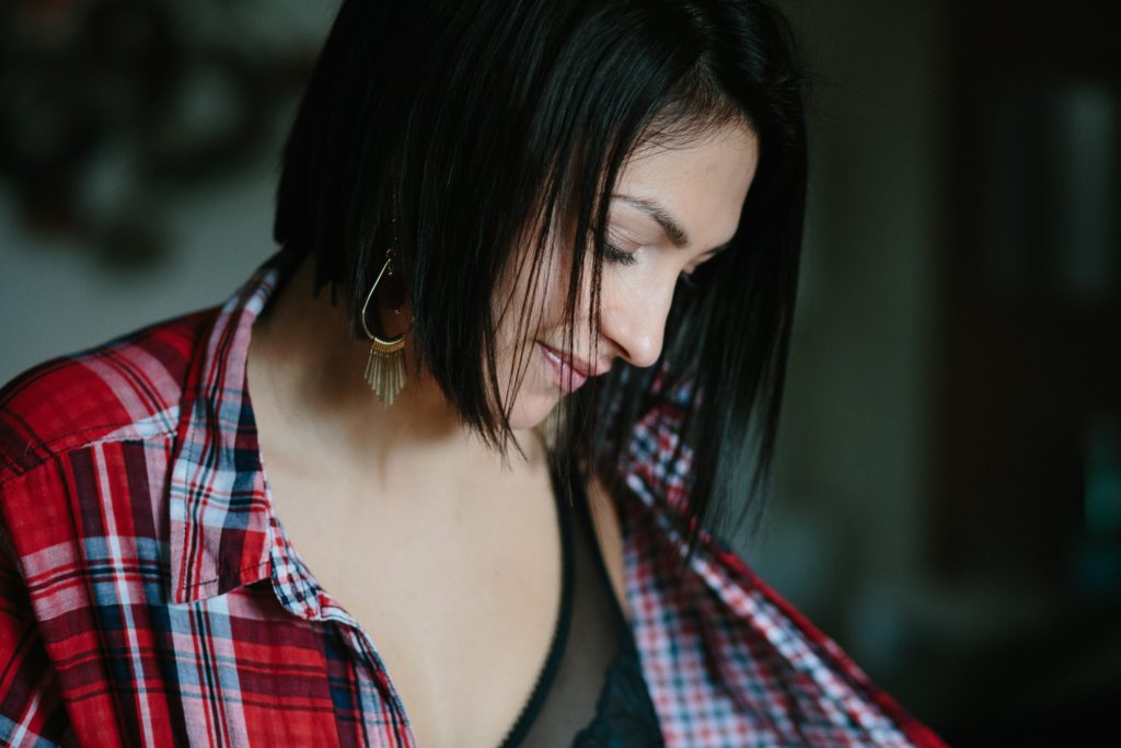 Photographie d'une femme en mouvement